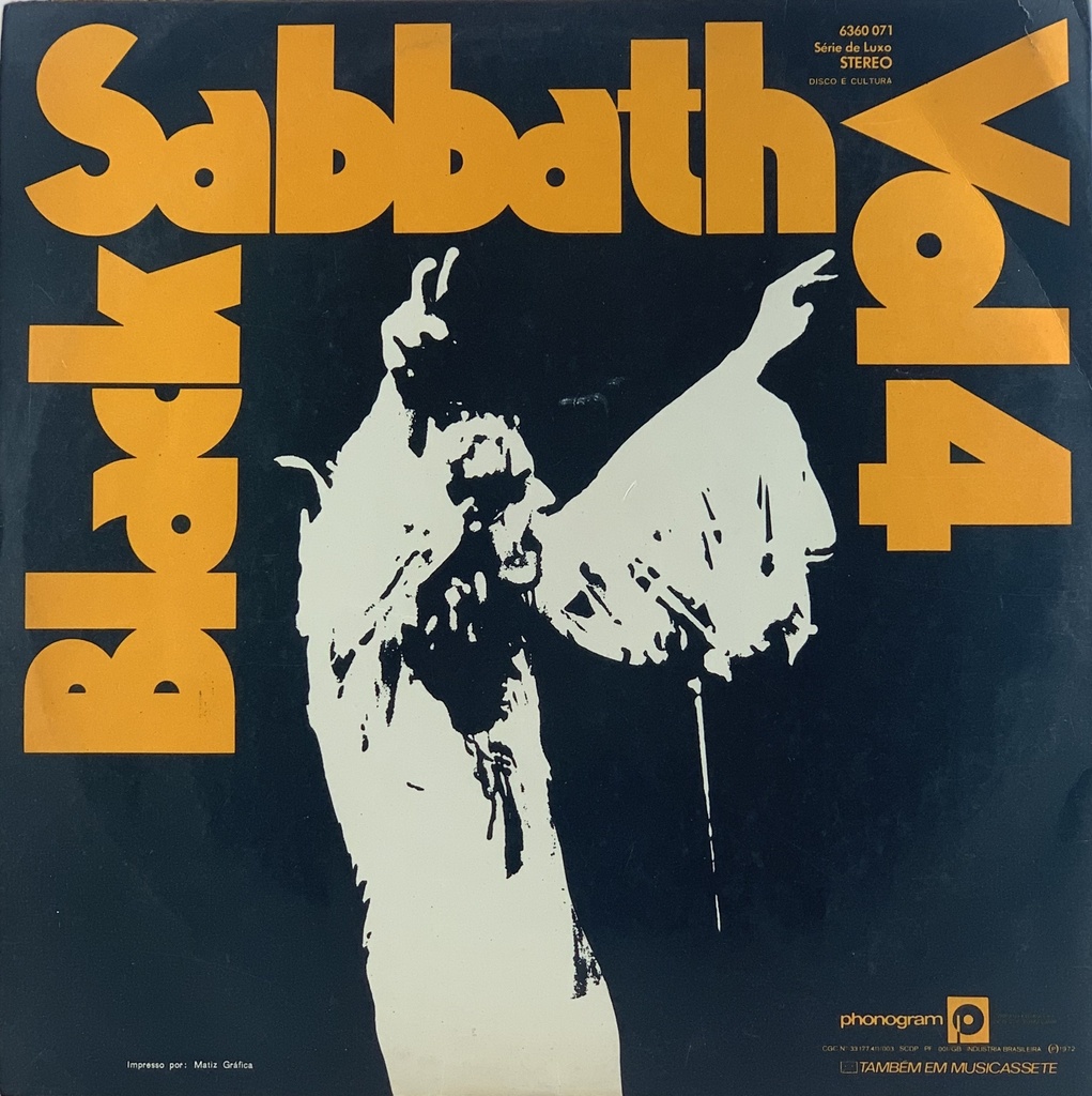 Black Sabbath - Vol 4 (LP usado) | Tracks Rio